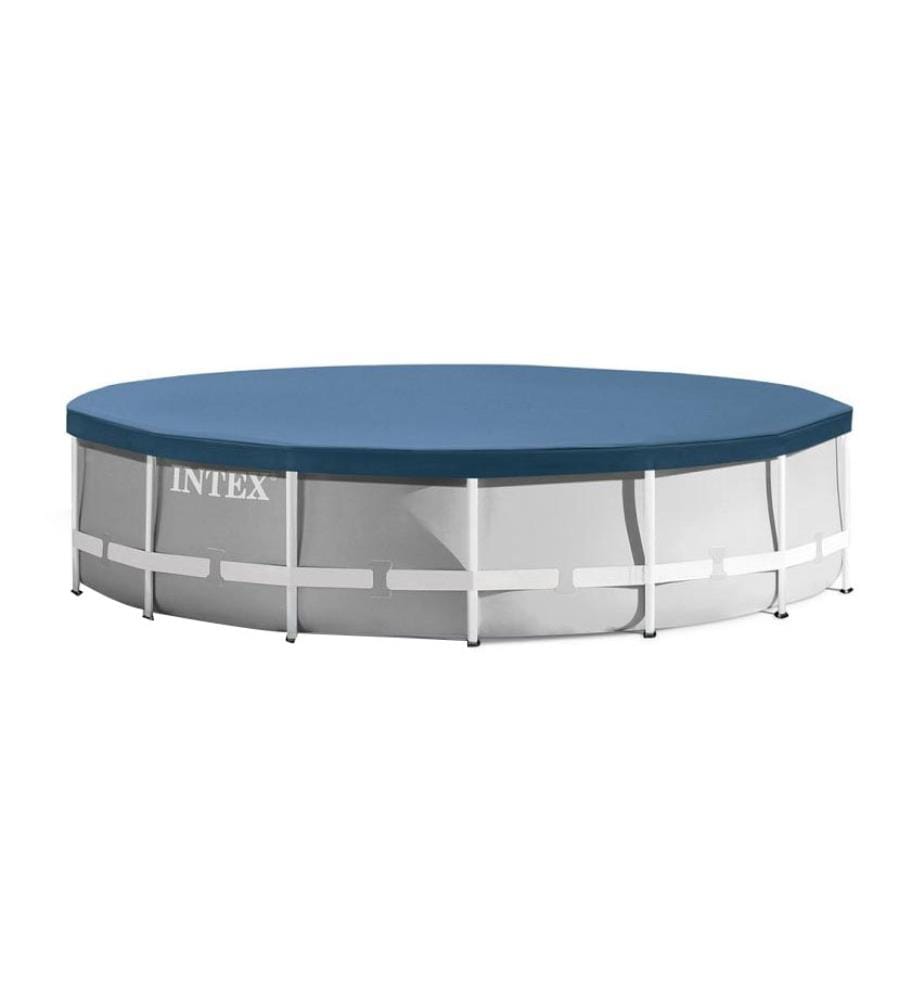Prism Frame Premium Swimmingpool Set Ø427 x 107 cm - Grau