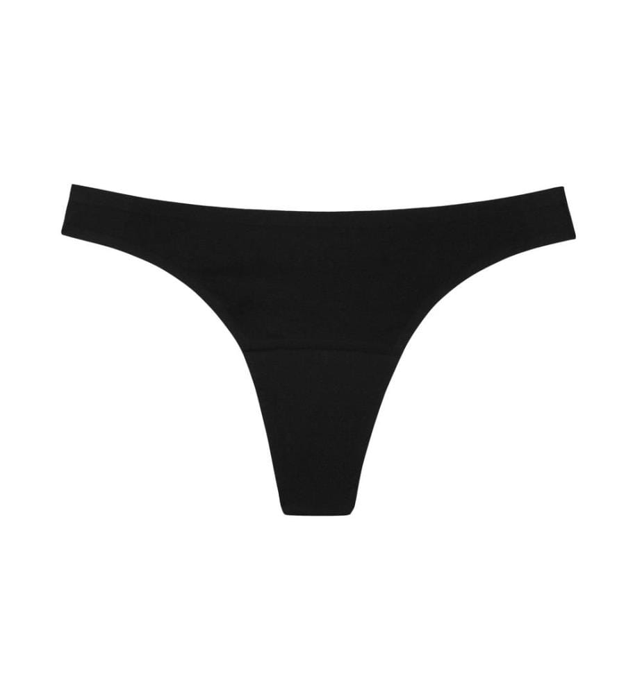 SMOON - String de période light flow black S 1 Pièce/s