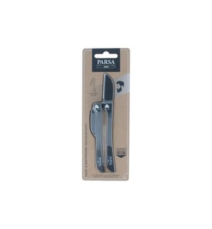 Parsa Beauty - Men Haar- und Bartmesser Schwarz, 2er-Set