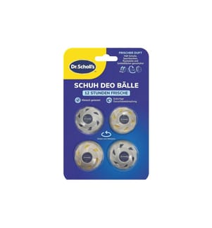 Scholl - OdorX Sneaker Balls 4 Stück