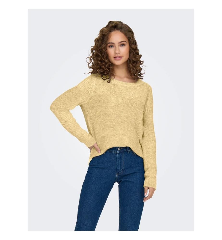 Geena Strickpullover - Gelb