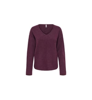 Pullover - Mauve Weinmischung