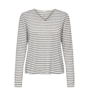 Top - Mélange pierre ponce Naval Academy Silver Lyrex