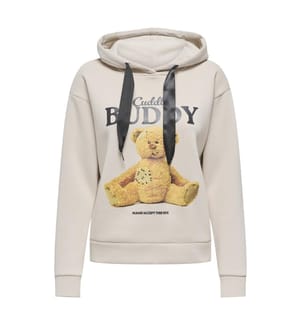 Sweatshirt - Bimsstein Buddy Schwarzer Sateen Schnüre