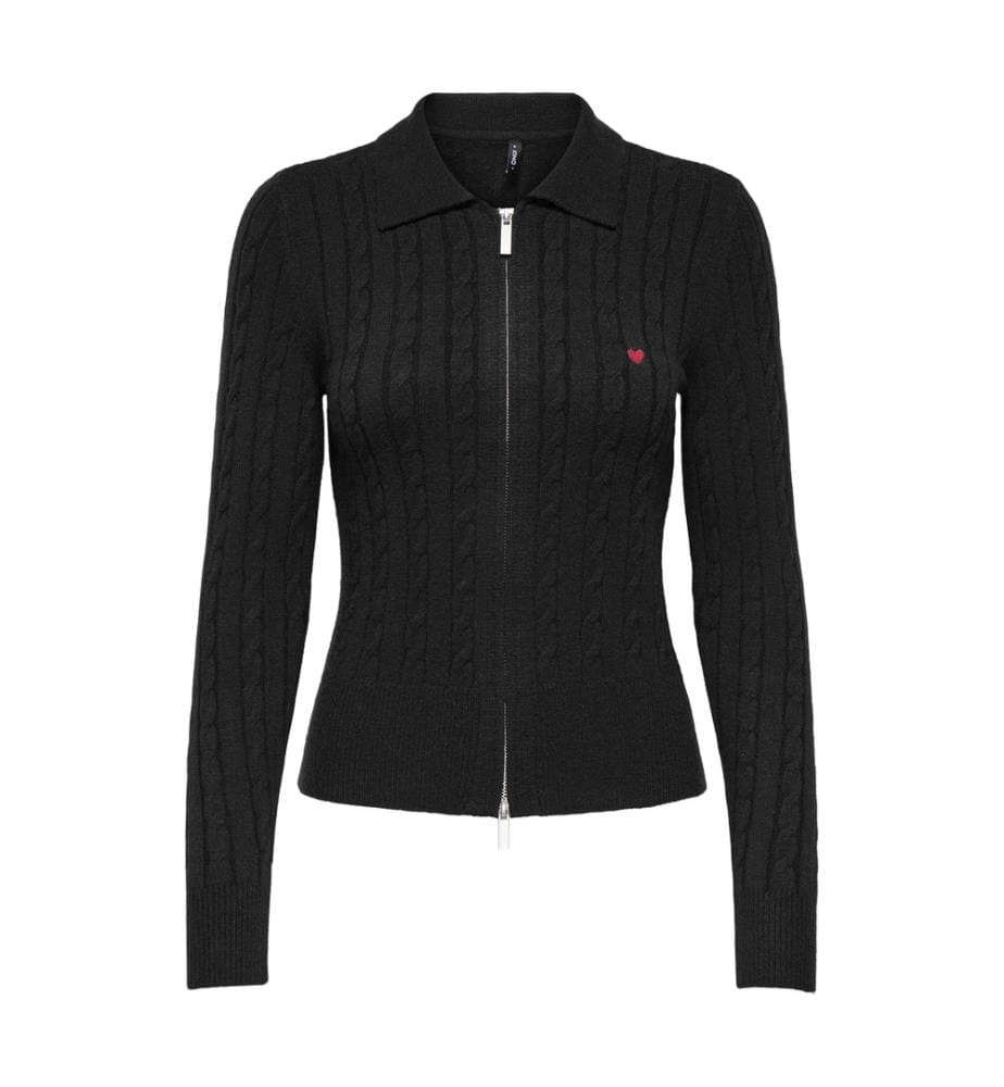 Strickjacke - Black