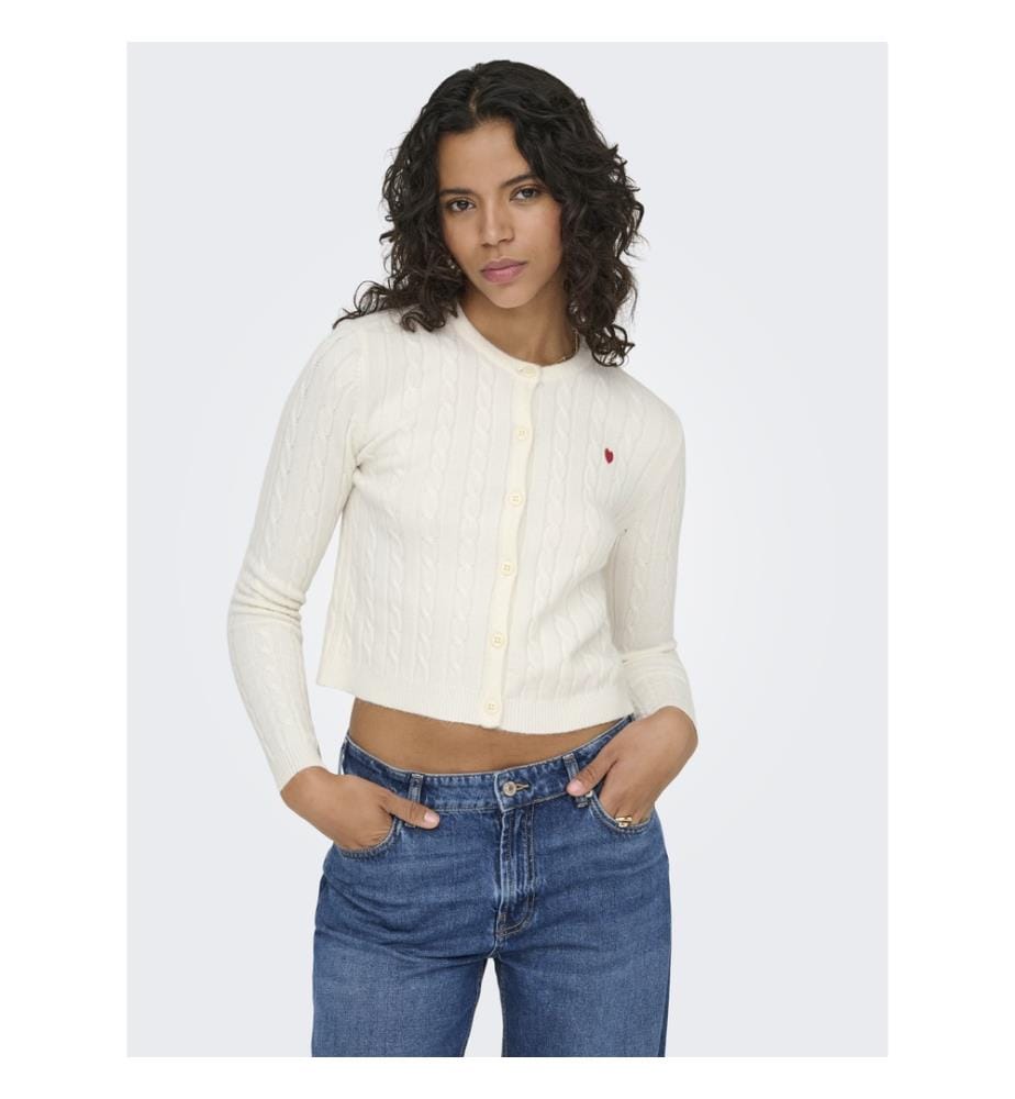 Strickjacke – Schleierkraut
