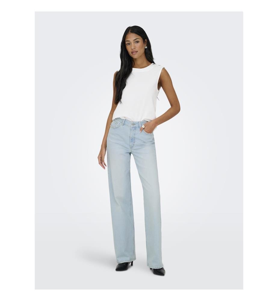 Jeans - Light Blue Bleached