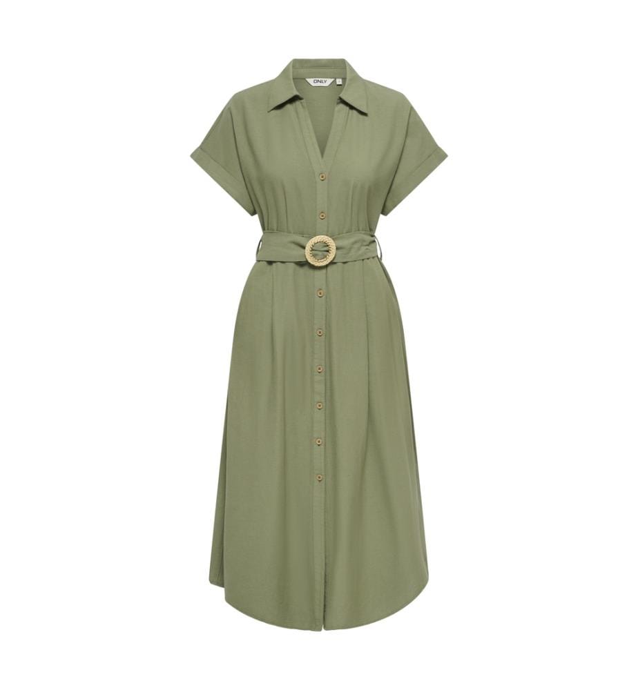 Langes Kleid Jakiri - Khaki