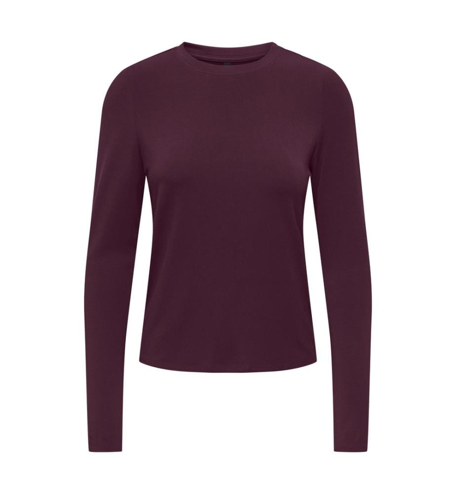 T-shirt manches longues col rond - Fig