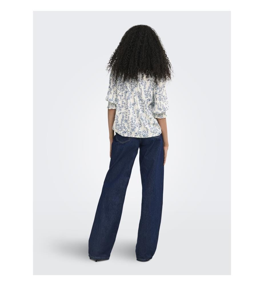 Chemise manches longues - Bleu gris