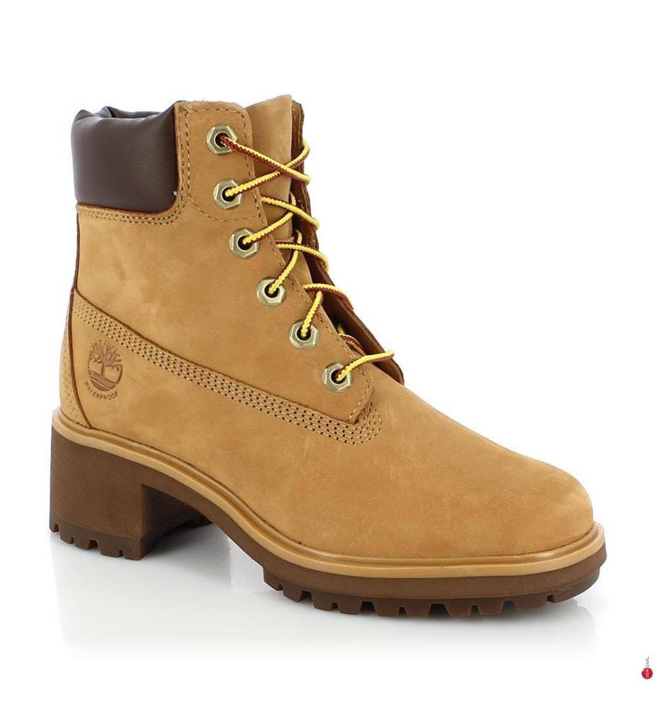 Bottines Compensées en Cuir KINSLEY - Camel