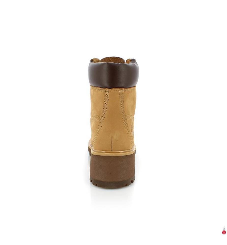 Bottines Compensées en Cuir KINSLEY - Camel