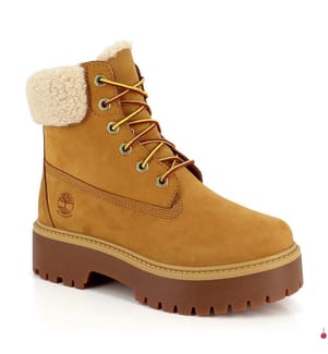 Lederstiefeletten - Hellbraun