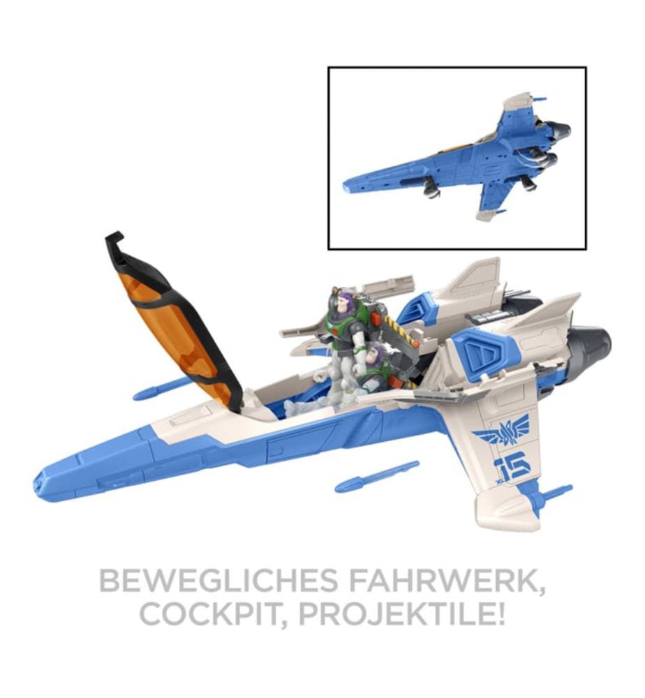 Disney Pixar Buzz l'Éclair & Vaisseau de Combat XL-15