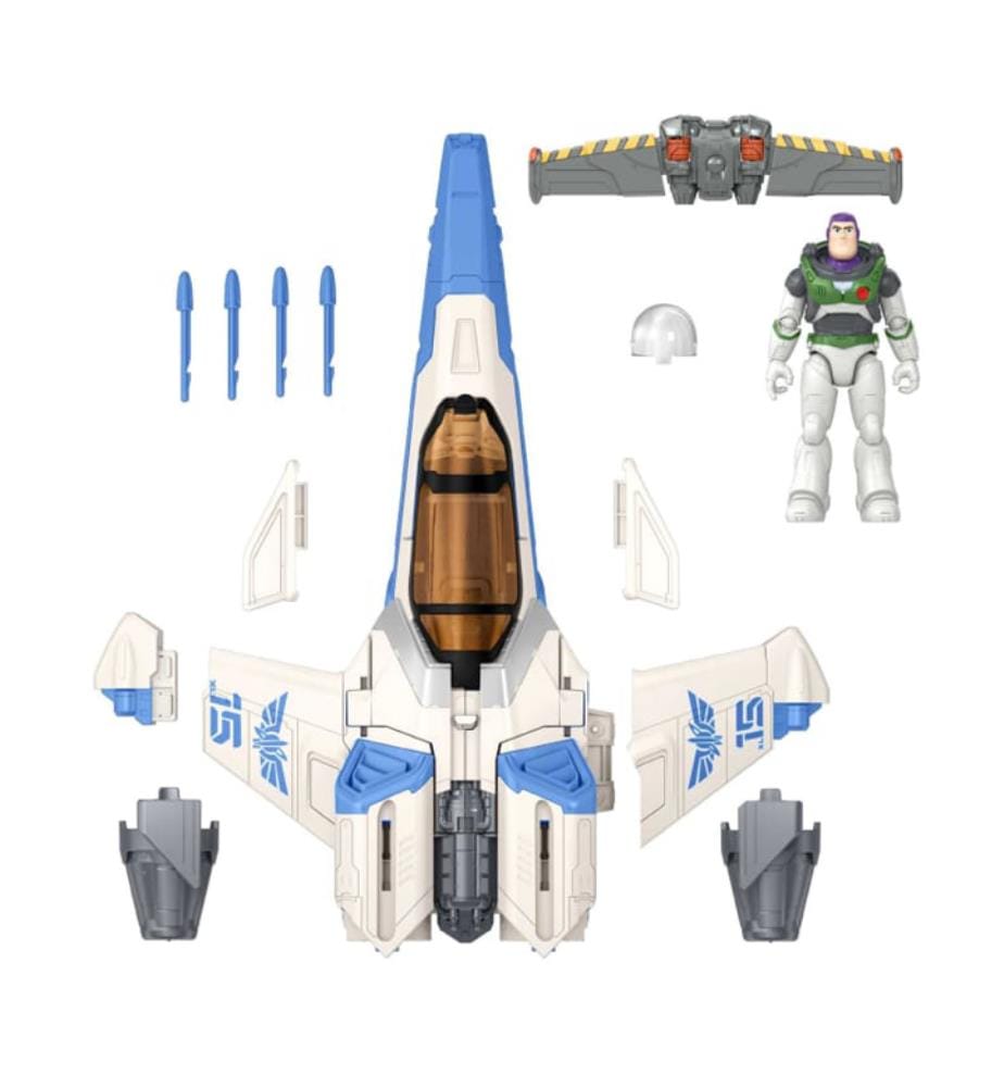 Disney Pixar Buzz l'Éclair & Vaisseau de Combat XL-15