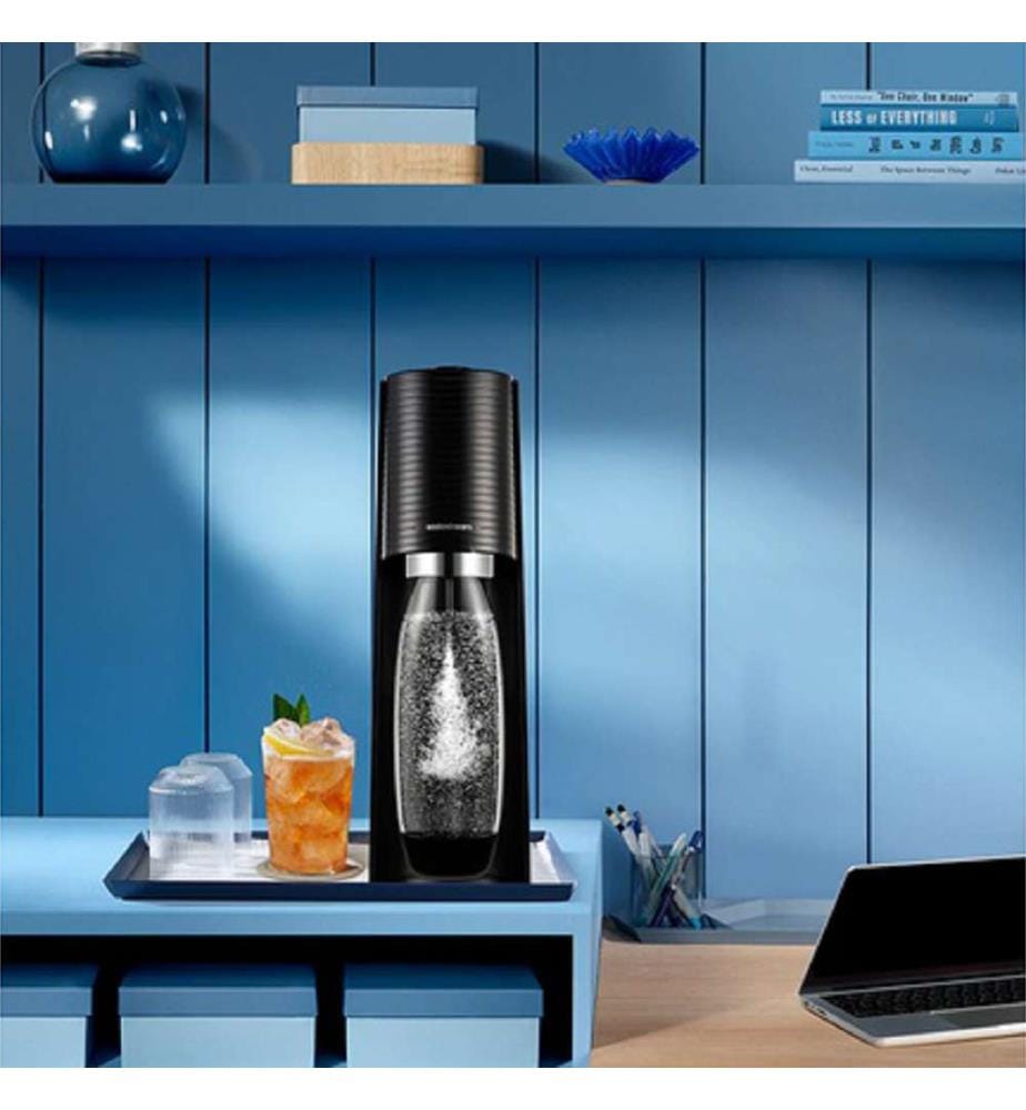 Sodastream Terra mit Grapefruit-Zero-Sirup 440 ml – Schwarz