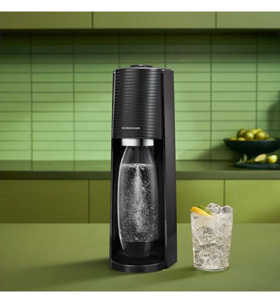 Sodastream Terra mit Grapefruit-Zero-Sirup 440 ml – Schwarz