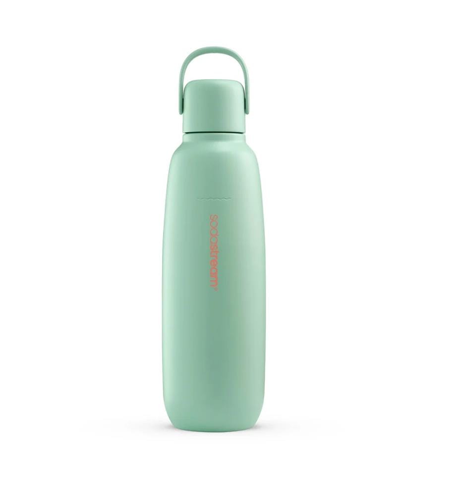 Fizz&Go Stainless Steel Bottle 0.9 L - Cool Mint