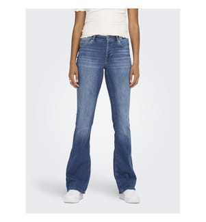 Jean Blush Life Flared Fit - Bleu
