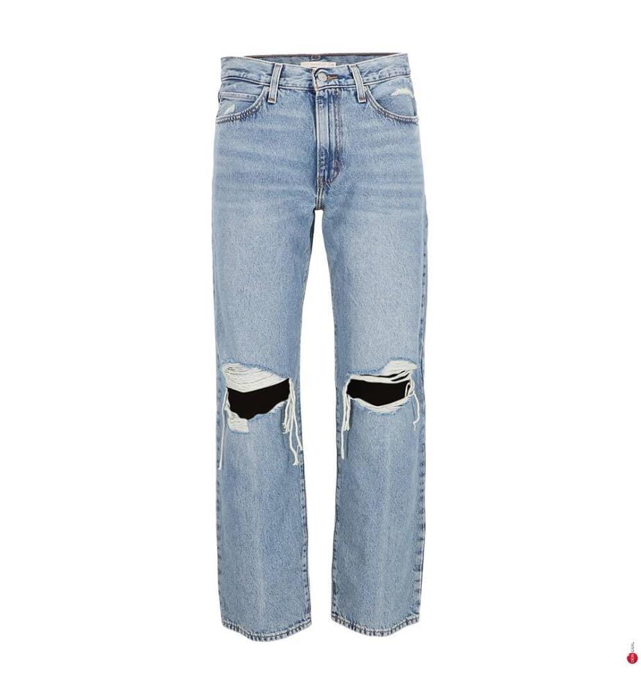 94 Jeans Baggy - Lavaggio medio blu