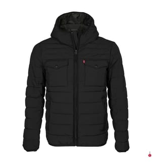Giacca Trapuntata 2-Pocket Stretch - Nero