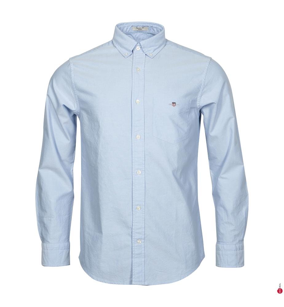 Hemd Regular Fit Oxford - Hellblau