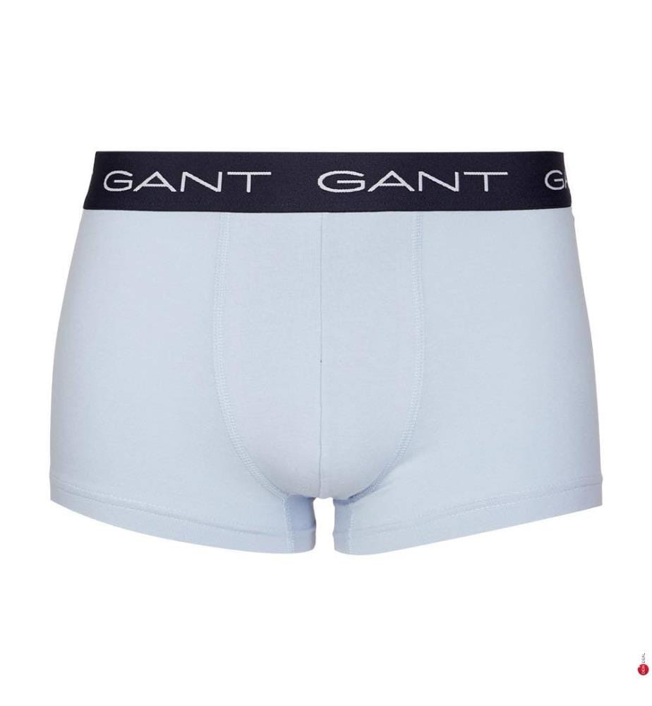 Set di 3 boxer con stampa tropicale - Blu intenso