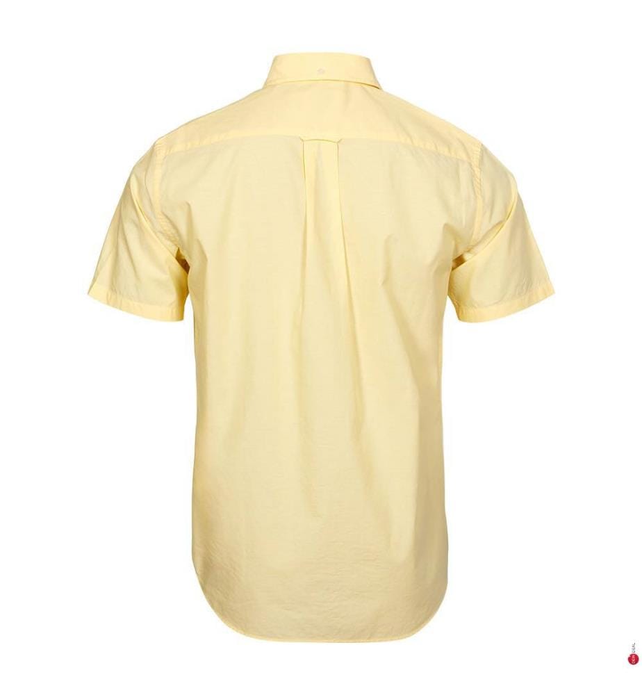 Classic Fit Poplin Shirt - Banana Yellow