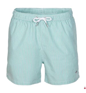 Seersucker Badeshorts - Vivid Green