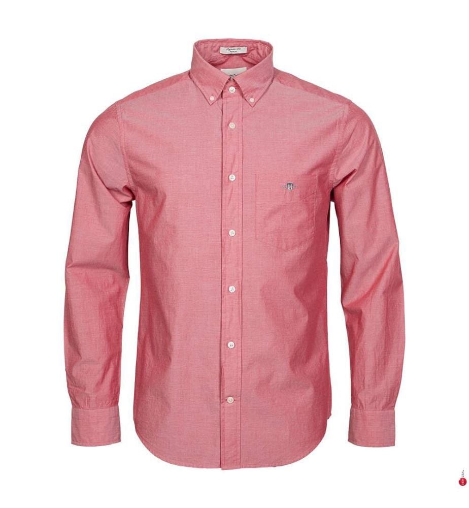 Chemise en popeline Classic Fit - Bright Magenta Mel