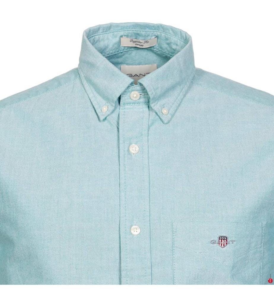 Oxford Classic Fit Hemd - Dunkelgrün