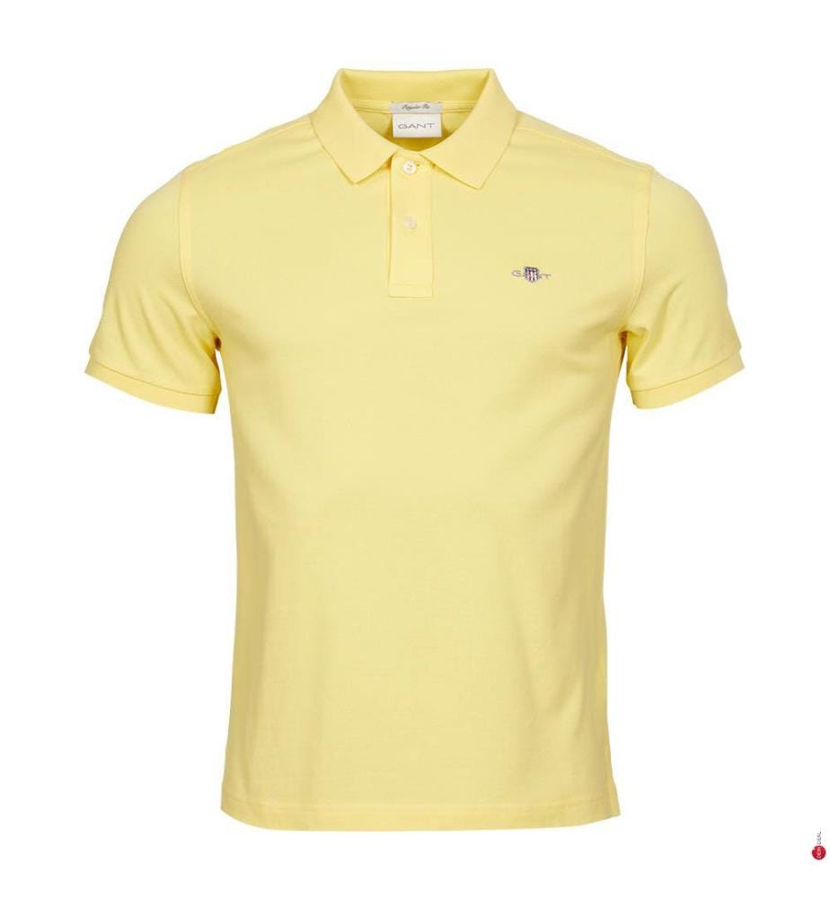 Polo in piqué Shield Regular Fit - Banana Yellow
