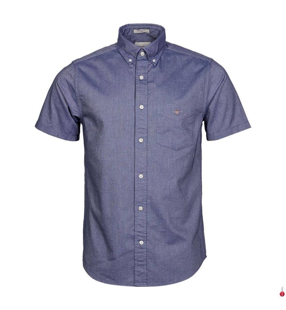 Oxford Classic Fit Hemd - Persianerblau