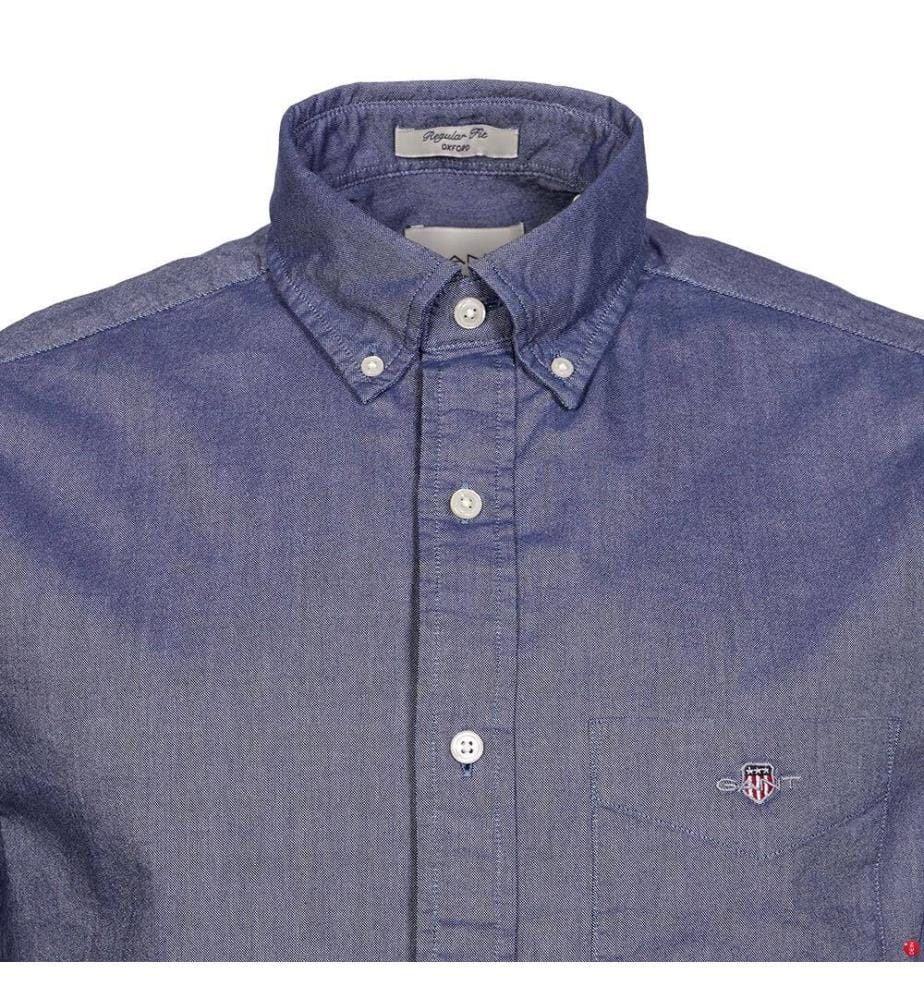 Oxford Classic Fit Hemd - Persianerblau