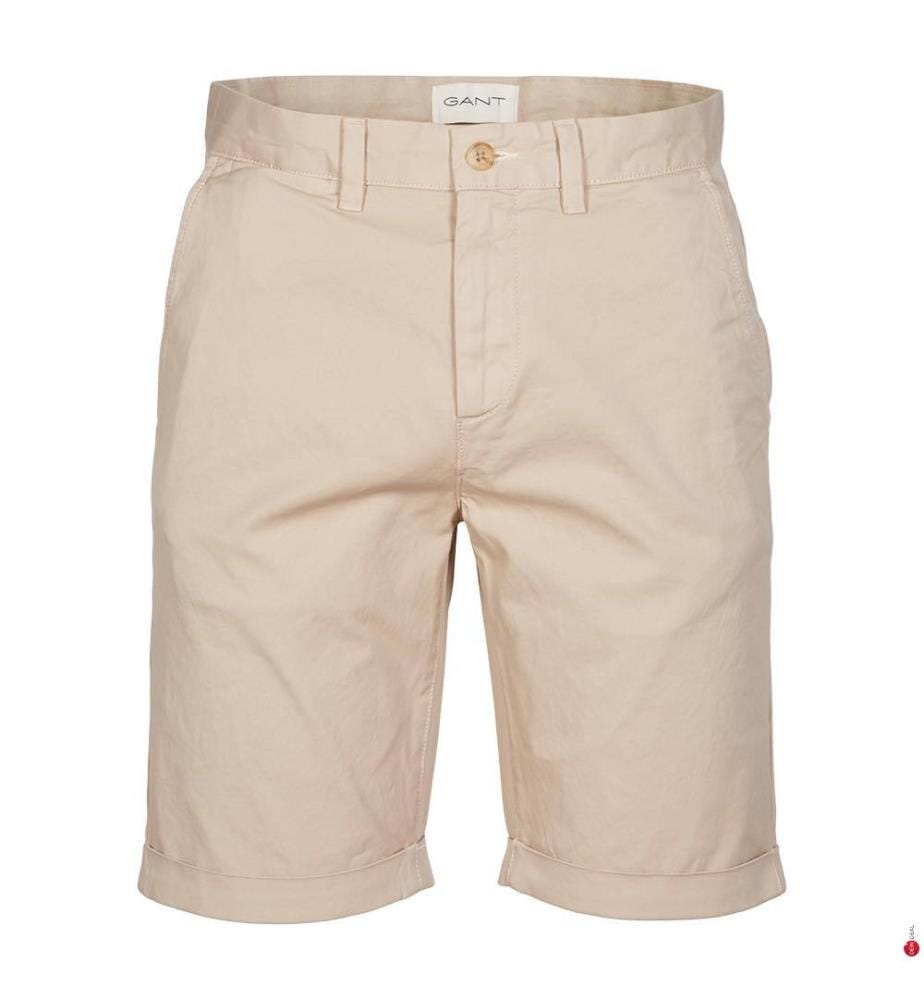 Short chino Sunfaded Regular Fit - Sable sec