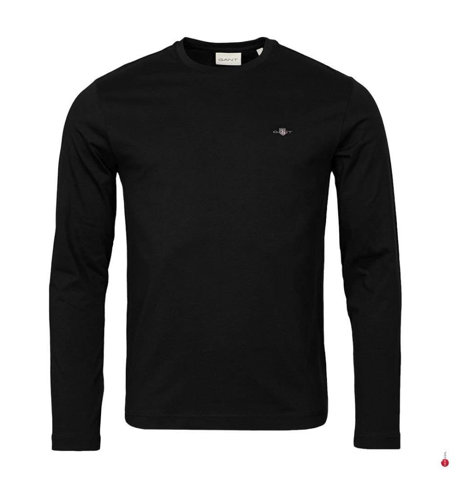 Maglietta a maniche lunghe Shield - Nero
