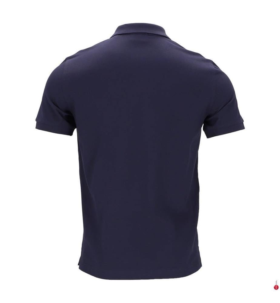 Polo Slim Shield - Blu scuro