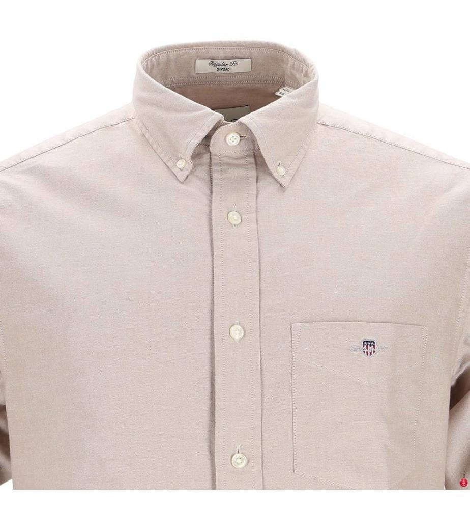 Camicia Oxford classica - Beige