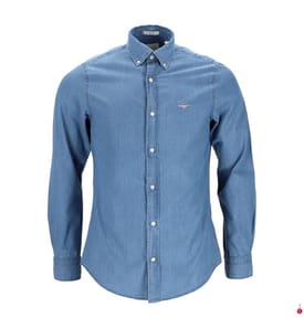 Chemise Slim - Bleu