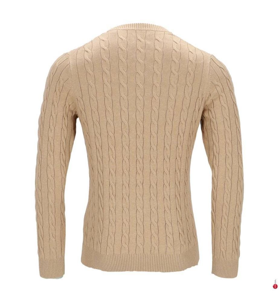 Pull Torsadé - Beige