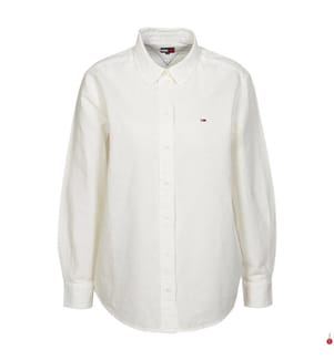 Relaxed Fit Hemd - Weiss