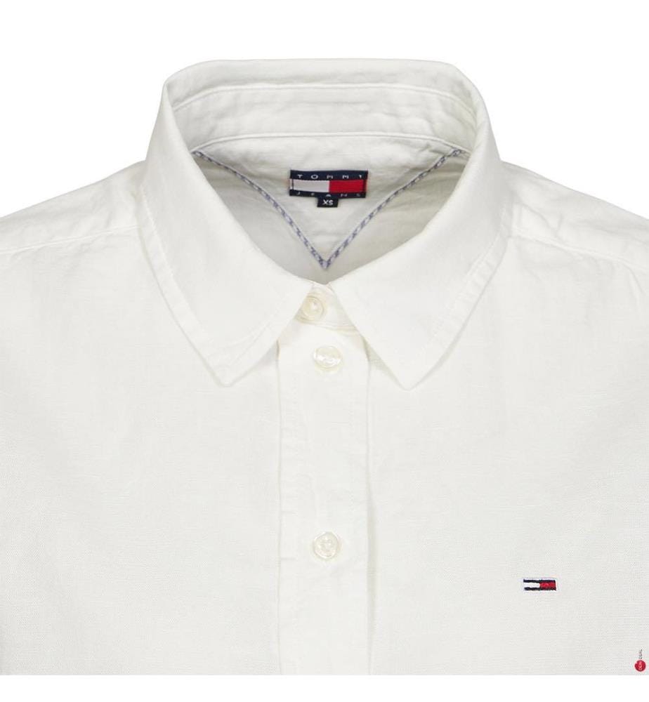 Relaxed Fit Hemd - Weiss