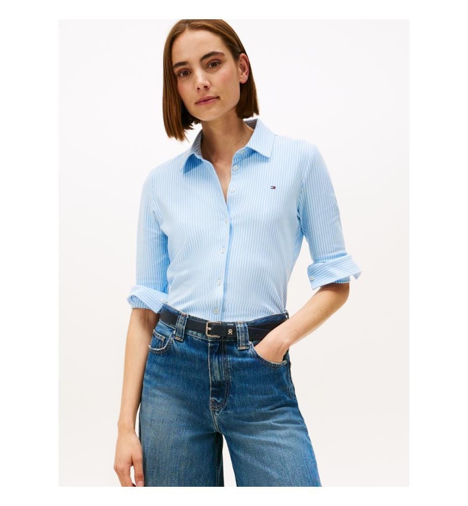 Camicia - Bleu rayé