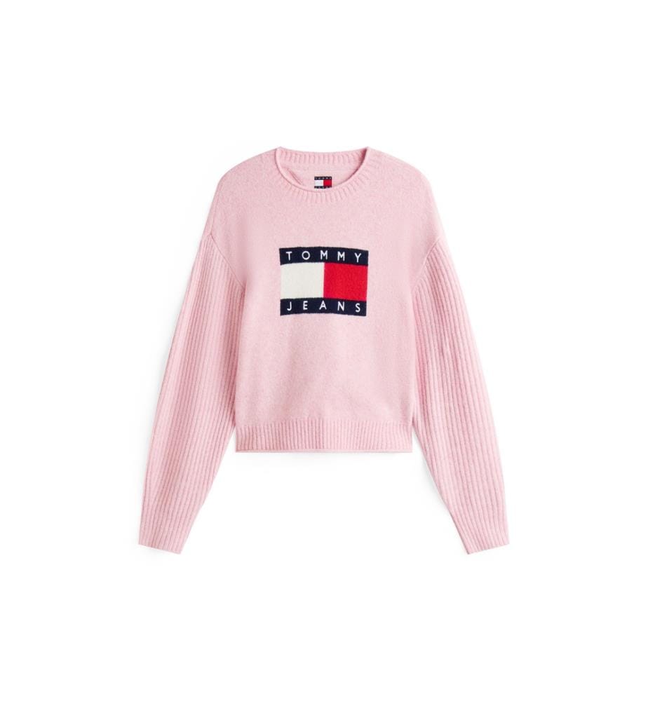 Pull – Rose chiné