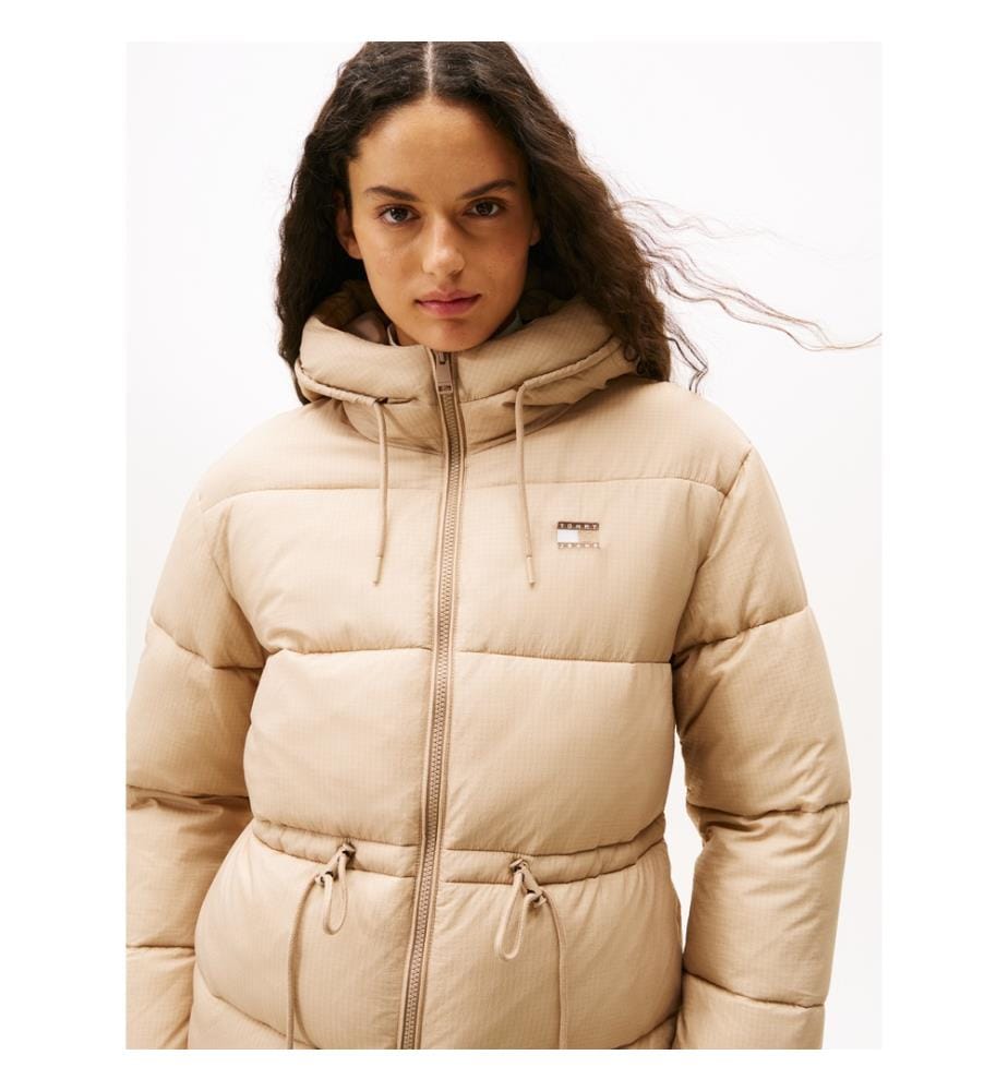 Giacca puffer con cappuccio - Malted Milk