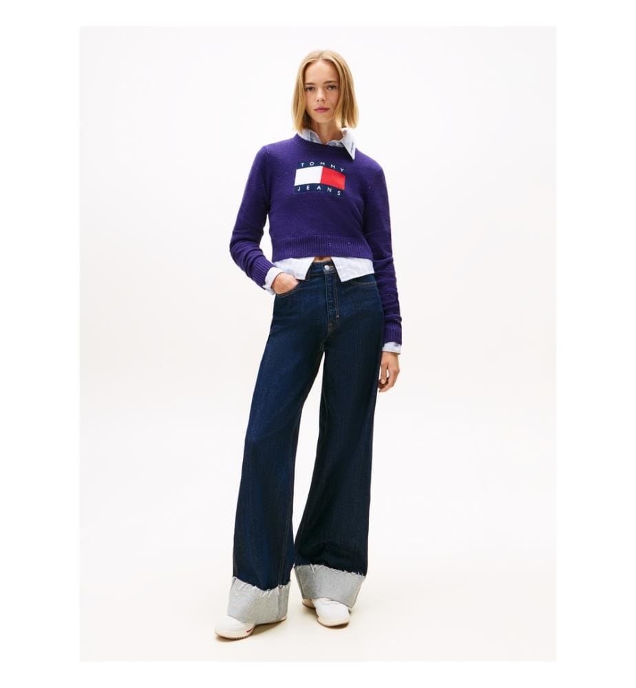 Pull Sparkle Flag - Violet