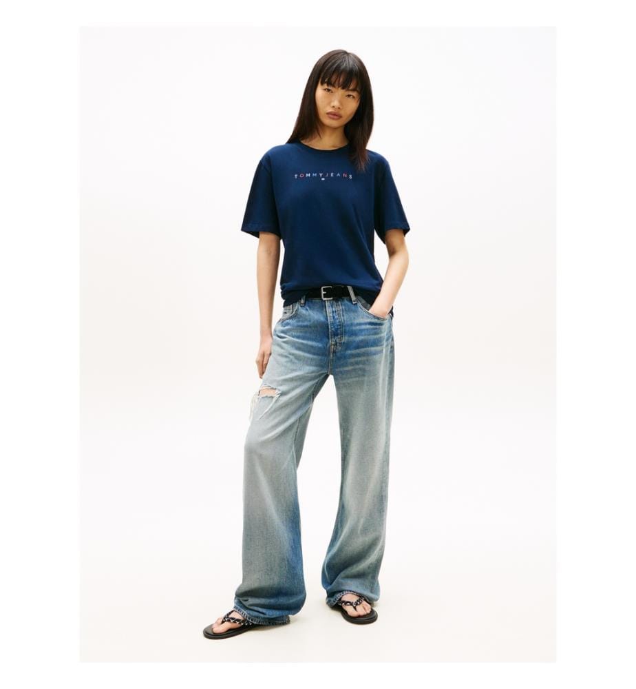 Maglietta Color Linear - Marina