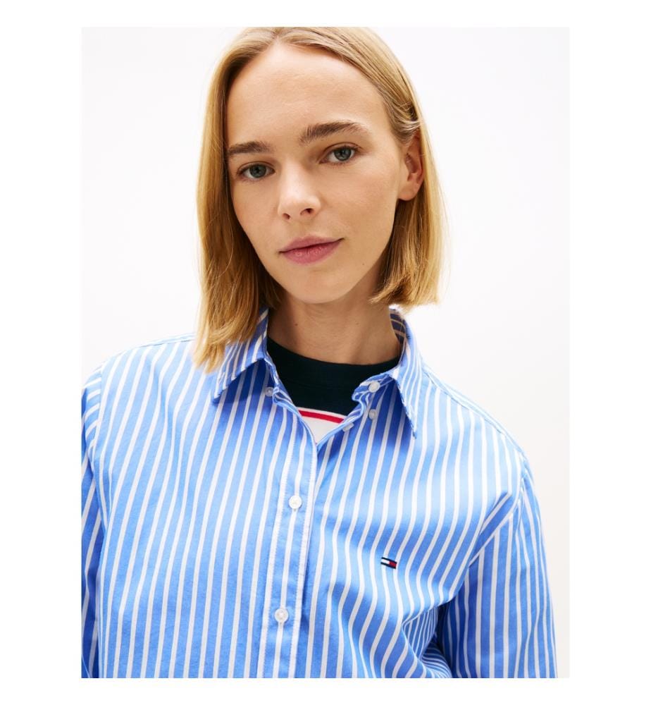 Camicia Popelin - Blu