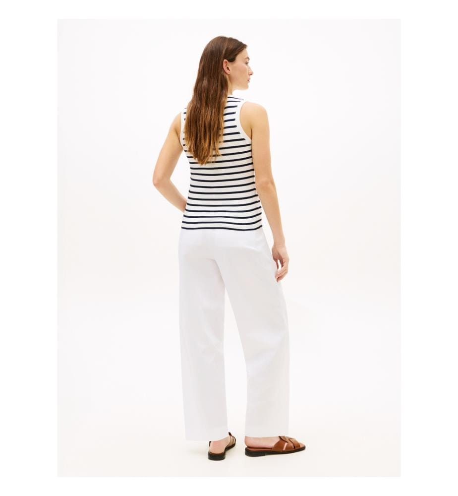 Débardeur Slim - Marine/Blanc