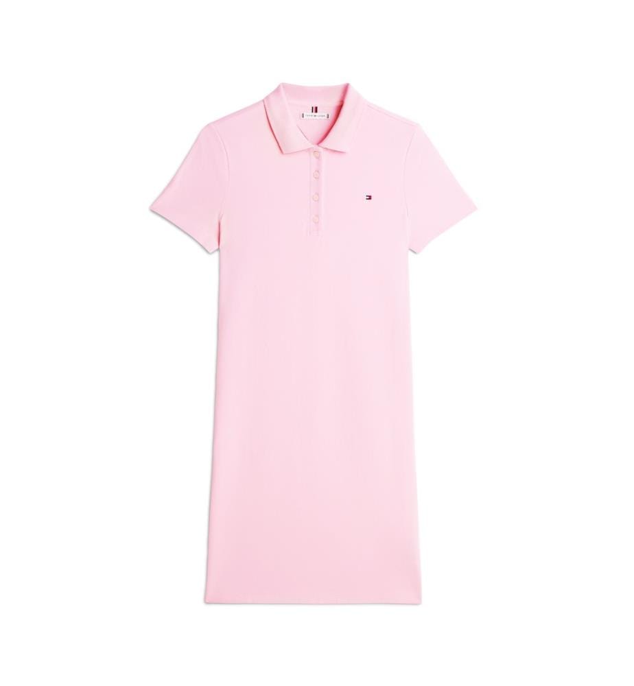 Kleid Polo Slim 1985 - Rosa